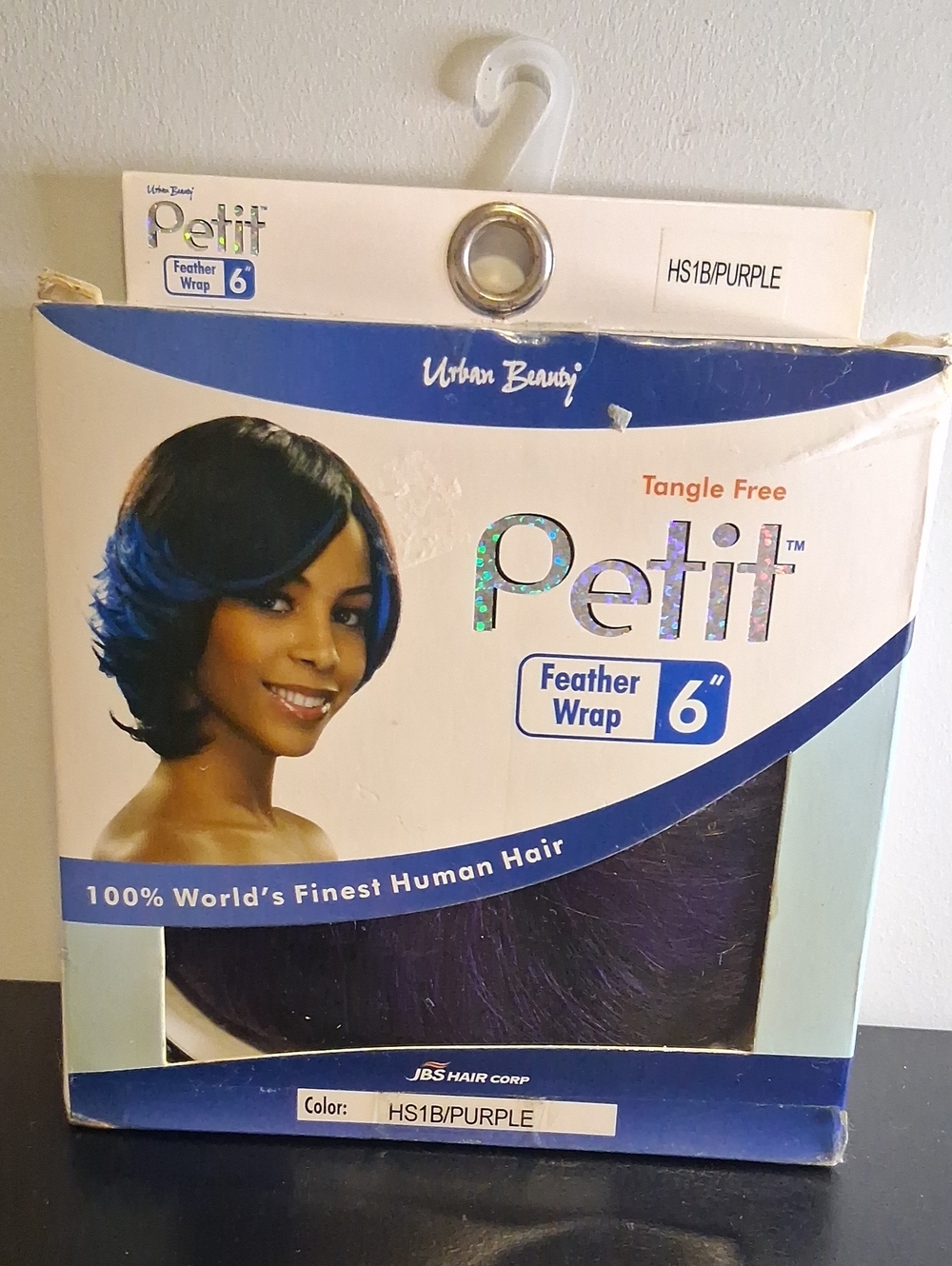 Petit 6" Feather Wrap - HS1B/Purple